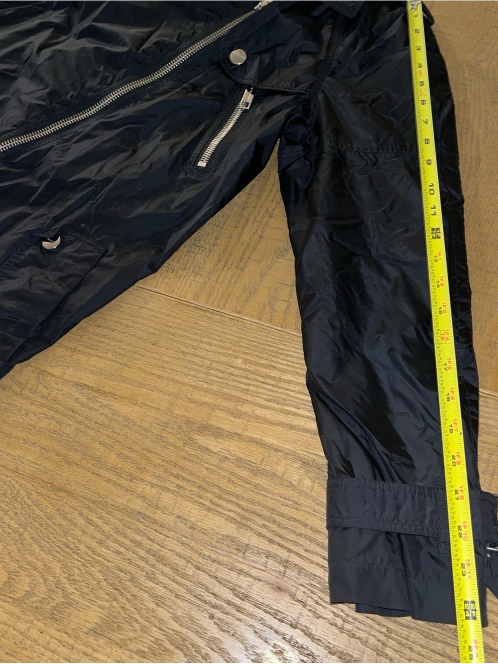 Burberry Brit Black Rain Coat Women’s Windbreaker UK 14 USA 12 - Picture 16 of 16